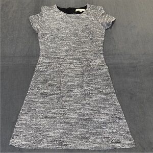 Ann Taylor Loft Tweed Short Sleeve Dress